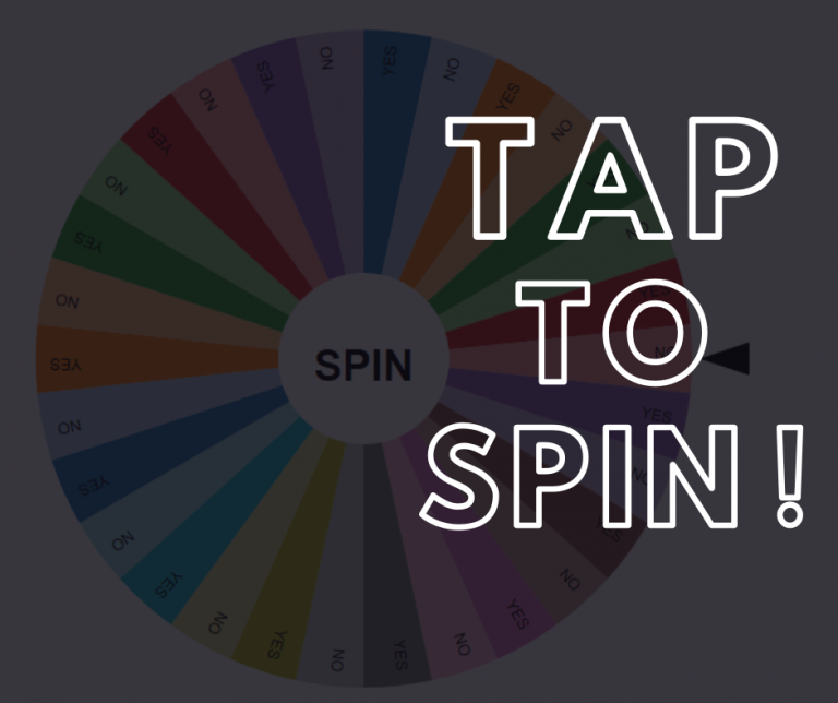 Yes Or No Wheel Spin wheel of Fortunes Now!