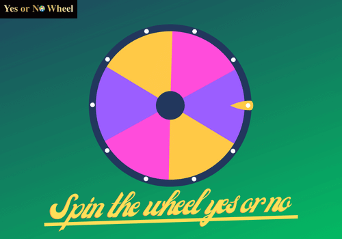 spin the wheel yes or no